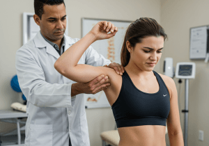 quiropráctico en Tepic atendiendo lesiones deportiva