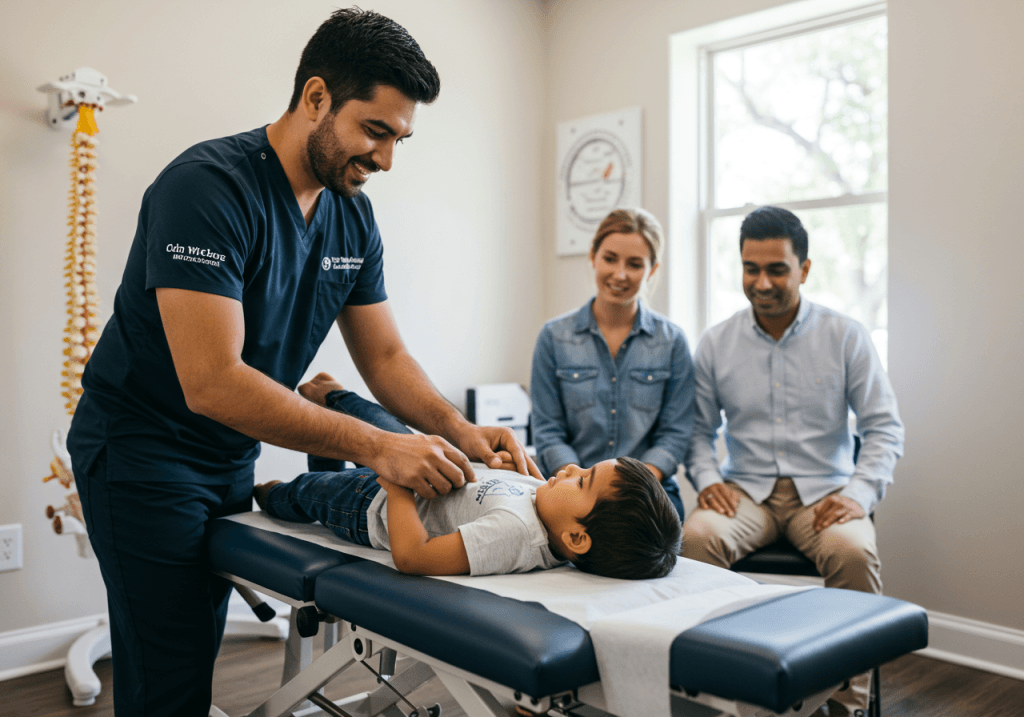 Quiropráctico en Tepic, atención a niños y adolescentes