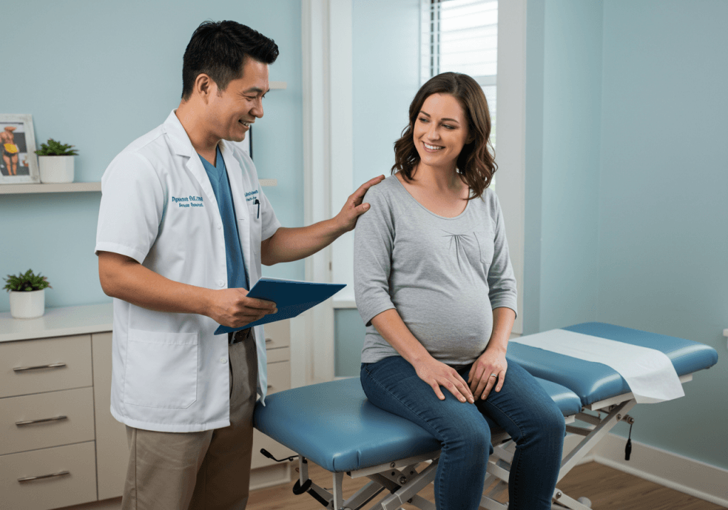 quiropraxia durante el embarazo